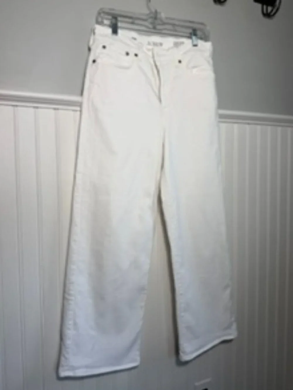 JCrew White Jeans